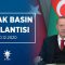 Cumhurbaşkanımız Erdoğan, Azerbaycan Cumhurbaşkanı Aliyev ile ortak basın toplantısı düzenledi