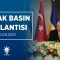Cumhurbaşkanımız Erdoğan, Ukrayna Devlet Başkanı Zelenskiy ile ortak basın toplantısı düzenledi