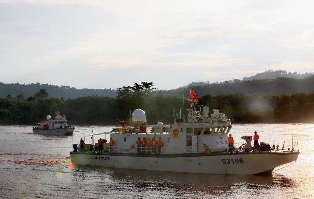 +Mekong Nehri üzerinde Çin,