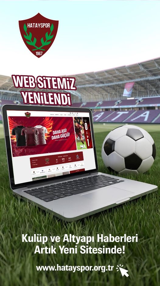 Hatayspor’un Web Sitesi Yenilendi