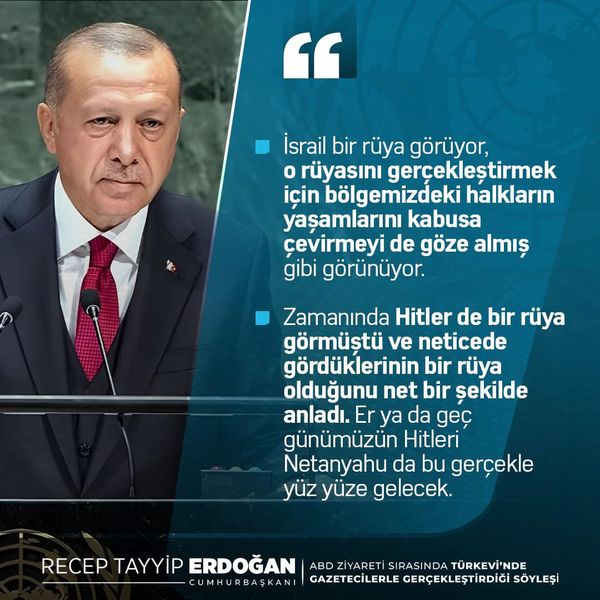 Cumhurbaşkanı Recep Tayyip Erdoğan